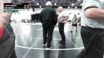 125 lbs Champ. Round 1 - Kolby Dempsey, Life University vs Kane Bryson, Montreat College