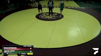 235 lbs Cons. Round 1 - Griffin Smidt, Pipestone vs Ryan Peterson, UNC (United North Central)