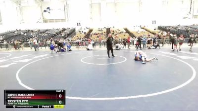 130 lbs 5th Place Match - Trysten Pym, Penn Yan Wrestling vs James Baggiano, B2 Wrestling Academy