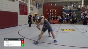 Consolation - Joey Ricco, Providence Day School vs Addison Wagoner, Charlotte Christian School