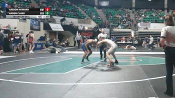 7A 157 lbs Quarterfinal - Judson Howard, Hewitt-Trussville vs Kaden Clark, Bob Jones
