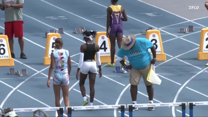 High School Girls 100m Hurdles Aau Junior Olympics Finals 5 Age 15 16