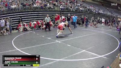 126 lbs Round 3 (6 Team) - Avery Colvin, Utah vs Rhiannon Tramp, Nebraska Red