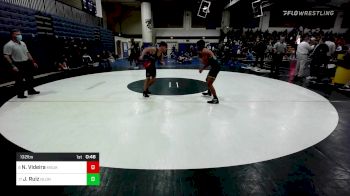 132 lbs Consi Of 8 #1 - Nathan Videira, Masuk vs Jairo Ruiz, New London