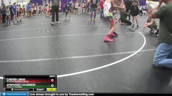 80 lbs Round 2 - Carter Lirgg, KC Elite Training Center vs Stephano Calderon, Sons Of Thunder