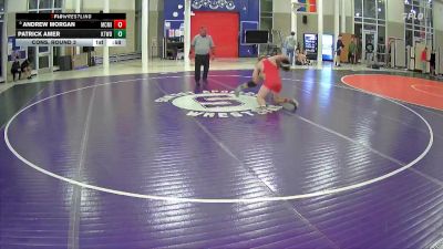 190 lbs Cons. Round 3 - Andrew Morgan, McMinnville vs Patrick Amer, Kentwood