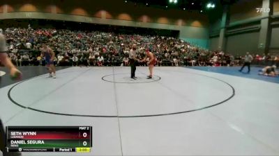 150 lbs Champ. Round 2 - Daniel Segura, Reno vs Seth Wynn, Lebanon