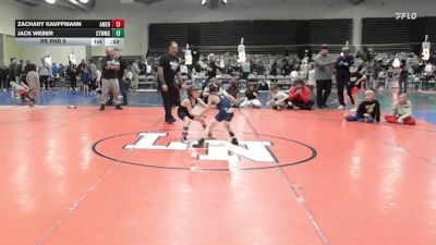 50 lbs Rr Rnd 6 - Zachary Kauffmann, American MMAW - K3 vs Jack Weber, CT Whale Beluga - K3
