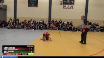 75 lbs Semifinal - Jett Foster, MN Elite vs Vernon Karl, Crass Trained Wrestling