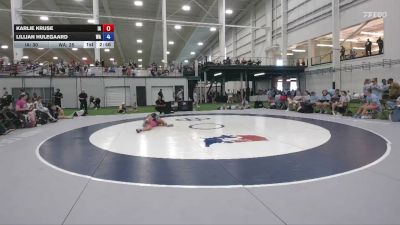 125 lbs Karlie Kruse, Iowa vs Lillian Hulegaard, Washington