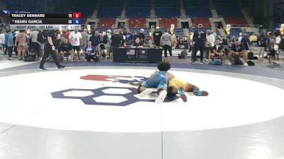 190 lbs Cons. Sub-rd Of 16 - Tracey Dennard, Tennessee vs Keanu Garcia, California
