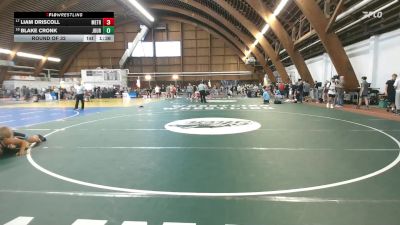 130 lbs Round Of 32 - Liam Driscoll, Metro United vs Blake Cronk, Journeymen WC