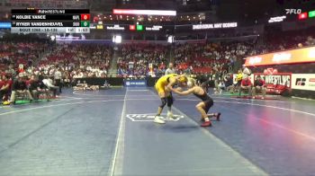 1A-138 lbs Cons. Round 2 - Ryker VanDenHeuvel, Sigourney-Keota vs Kolbie Vance, Nashua-Plainfield