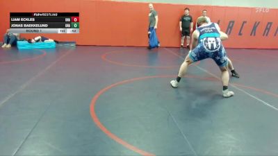 204-212 lbs Round 1 - Liam Eckles, Unattached vs Jonas Baekkelund, Unattached