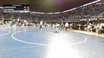 195 lbs Consy 2 - Landon Bodnar, Hazleton Area vs Alex Medved, Laurel