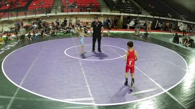 43-47.2 lbs Champ. Round 5 - Alexander Neaga, Oregon vs Teague Southwick, Utah