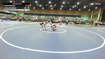 132 lbs Consi Of 16 #2 - Rocco DeCaro, Temecula Valley vs Abraham Meraz, Canyon View UT