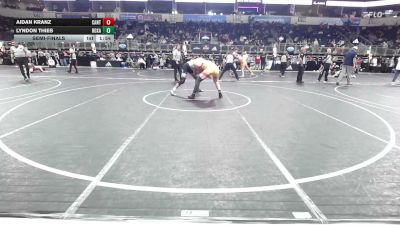 192 lbs Semifinal - Aidan Kranz, Canton vs Lyndon Thies, Roxana