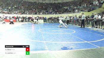 123 lbs Round Of 32 - Alex Meier, Perry Wrestling Club vs Garrett Justice, Lawton, MacArthur Ok