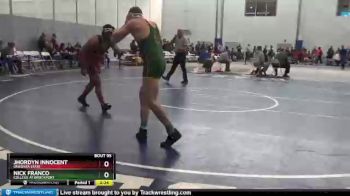 197 lbs Champ. Round 1 - Nick Franco, College At Brockport vs Jhordyn Innocent, Oneonta State