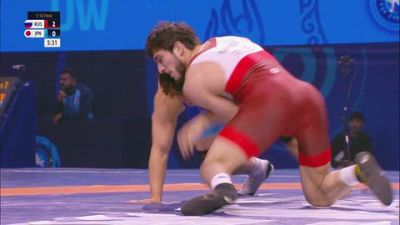 86 kg Qualif. - Ibragim Kadiev, Russia vs Natsura Okazawa, Japan