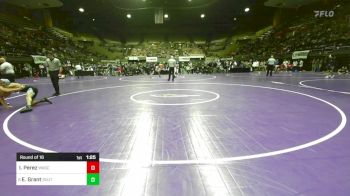 128 lbs Round Of 16 - Izick Perez, Wasco vs Ernest Grant, South