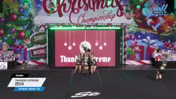 Thunder Extreme - Zeus [2024 L5 Senior - D2] 2024 Spirit Celebration Christmas Grand Nationals