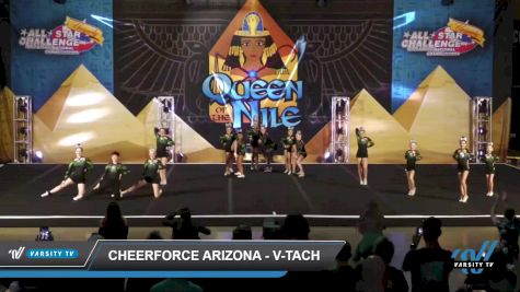 CheerForce Arizona - V-Tach [2022 L2 - U17 Day 2] 2022 ASC Clash of the Titans Phoenix Showdown