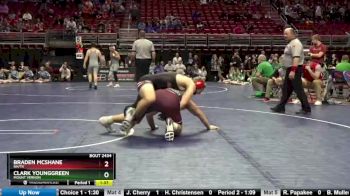 2A-220 lbs Quarterfinal - Clark Younggreen, Mount Vernon vs Braden McShane, NH/TV