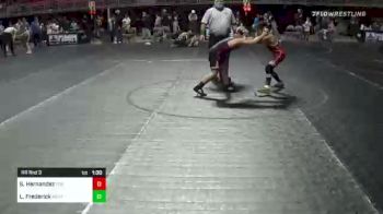 69 lbs Rr Rnd 3 - Sebastian Hernandez, Top Notch WC vs Legend Frederick, Metro