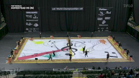 Homestead HS (IN) "Fort wayne IN" at 2026 WGI Guard World Championships