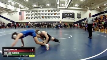 106 lbs Cons. Round 4 - Hunter Moore, Brunswick vs Michael Rusinko, Strongsville