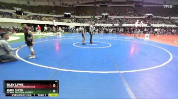 Rookie 3-5 88 Semifinal - Riley Lewis, Raider Nation Wrestling Club vs Ruby Smith, Pit Bull Wrestling Academy