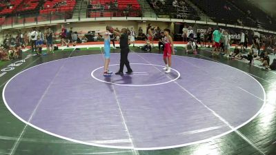 105 lbs 3rd Place Match - Caleb Recopuerto, Hawaii vs Braxton Bean, Idaho