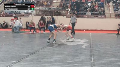 80_B lbs Consi Of 16 #2 - Asher Burke, Red Land vs Tayven Corner, Reynolds