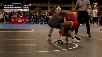 184 lbs Rd Of 32 - Isaac Dean, Iowa State vs Abraham Wojcikiewicz, Stanford