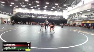 165 lbs Cons. Round 3 - Cadence Turner, Mt San Antonio College vs Kevin Camacho, Mt San Antonio College