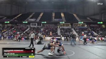 144 lbs Champ. Round 1 - Alexander Rodriguez, Scott City vs Major Giles, South Central Punishers
