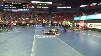 3A-144 lbs Cons. Round 3 - Luke Lindaman, Waterloo West vs Ricky Titus, Cedar Falls