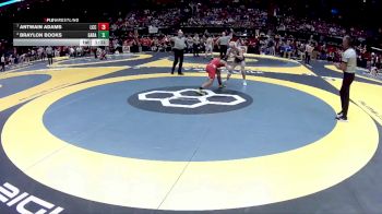 D3-138 lbs Quarterfinal - Antwain Adams, Lima C.c. vs Braylon Books, Garaway