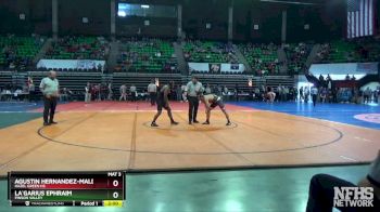 160 lbs Champ. Round 1 - Agustin Hernandez-Maldonado, Hazel Green HS vs La`Garius Ephraim, Pinson Valley