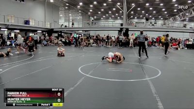 76 lbs Round 5 (8 Team) - Hunter Meyer, Brawler Elite vs Parker Full, Mat Assassins Red