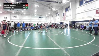 96 lbs Consi Of 4 - Bradyn Tompkins, Revival Orange-MS vs Taegan Willis, Backyard Barbarians-MS