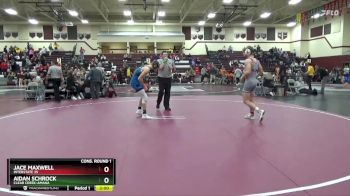 165 lbs Cons. Round 1 - Jace Maxwell, Interstate 35 vs Aidan Schrock, Clear Creek-Amana