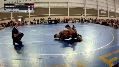 165 lbs Cons. Round 4 - Damien Avila, Idaho vs Samuel Semken, Arizona