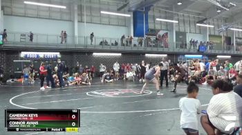 182 lbs Quarters & 1st Wb (16 Team) - Connor Avans, Ground Zero WC vs Cameron Keys, Assassins Pink