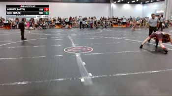 115 lbs Round 1 - Konner Partin, Mighty Warriors Wrestling vs Joel Brock, The Storm Wrestling Center