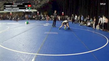 75 lbs Cons. Round 2 - Emmett Fobert, Young Guns Wrestling Club vs Maddox LaRonge, Weigh-In Club