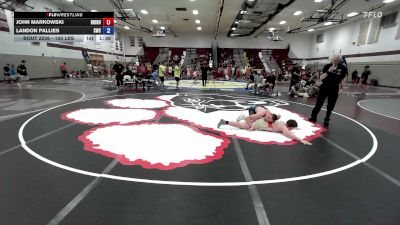 150 lbs Final - John Markowski, Rhino Wrestling vs Landon Pallies, Seagull Wrestling Club