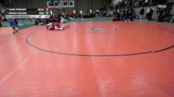 285 lbs Cons. Round 6 - Kage Stewart, Carl Junction vs Isaiah Collins, Ozark